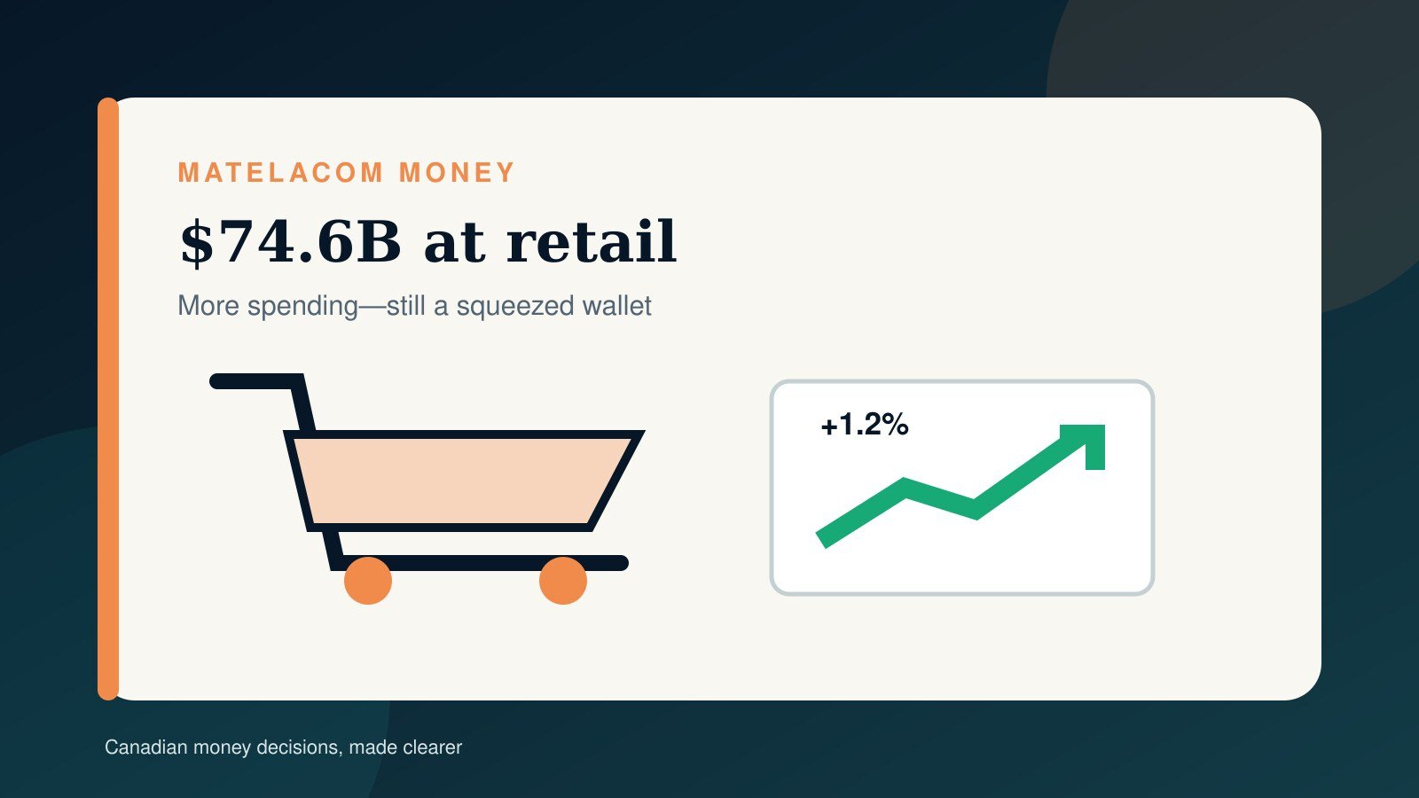 Canadians Spent $74.6 Billion at Retailers—But That Is Not the Whole Story